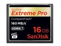 Sandisk Карта памяти Compact Flash Card 16Gb Extreme Pro SDCFXPS-016G-X46