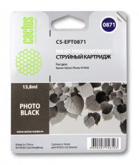 Cactus Картридж струйный CS-EPT0871 черный (13.8мл)