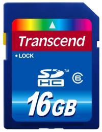 Transcend 16Gb SecureDigital Class6 (TS16GSDHC6)