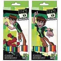 Action! Набор цветных карандашей "Ben10", 12 цветов