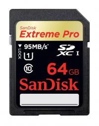 Sandisk SDXC Extreme Pro 64Gb Class 10