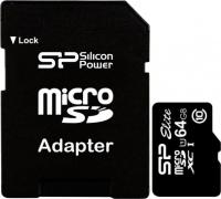 Silicon Power MicroSDXC 64GB Class 10 UHS-I Elite + SD adapter