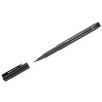 Faber-Castell Ручка капиллярная &quot;Pitt Artist Pen Soft Brush&quot;, кистевая, холодный серый VI