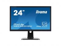 iiYama Монитор 24&quot; Pro Lite XB2483HSU-B2 черный A-MVA 1920x1080 250 cd/m^2 4 ms DVI HDMI VGA Аудио