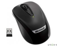 Microsoft Мышь беспроводная  Wireless Mobile Mouse 3000 V2 Black 2EF-00034