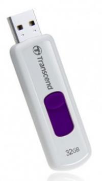 Transcend 32gb jetflash 530 ts32gjf530 usb2.0 белый/фиолетовый