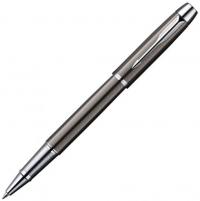 Ручка-роллер Parker IM Metal T220 чернила черные корпус серебристый S0856410