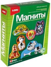 Lori Комплект наборов для изготовления магнитов из гипса "Забавные собачки" (в комплекте 10 наборов) (количество товаров в комплекте: 10)