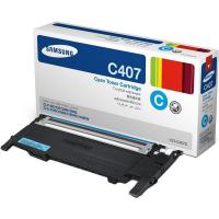 Samsung CLT-C407S Cyan Toner Cartridge