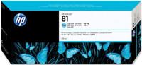 HP Картридж Hewlett Packard (HP) "81 Cyan Dye Ink Cartridge C4931A", голубой