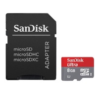Sandisk Micro SecureDigital 8Gb  Ultra Imaging microSDHC class 10 UHS-1 (SDSDQUI-008G-U46)
