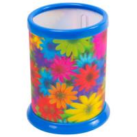 BRAUBERG Подставка-стакан "Цветы", 87x106 мм