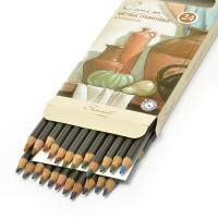 Сонет Набор цветных графитовых карандашей "Сонет", 24 цвета