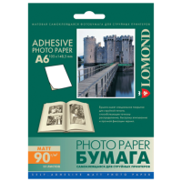 LOMOND Фотобумага для струйной печати, 105x148,5 мм, 90 гр/м2, 25 листов