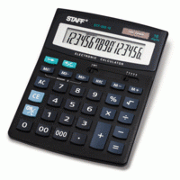 Staff Калькулятор настольный "STF-888-16", 16 разрядов