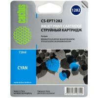 Cactus CS-EPT1282 Картридж струйный, Голубой, Стандартная, Голубой