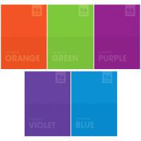 OfficeSpace Комплект тетрадей "Моноколор. Яркие цвета", 96 листов, А4 (в комплекте 12 тетрадей) (количество товаров в комплекте: 12)