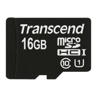 Transcend 16Gb Micro SecureDigital HC class10 UHS-I (TS16GUSDU1)