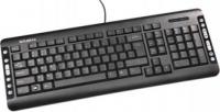 Delux Клавиатура K5015 черно-серебристый USB
