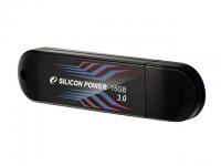 Silicon Power 16gb blaze b10 sp016gbuf3b30v1k usb3.0 черный/серый