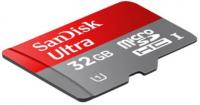 Sandisk Micro SDHC Mobile Ultra 32Гб Class10 + адаптер