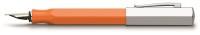 Faber-Castell Ручка перьевая "Ondoro Precious Resin Orange", F, оранжевая смола