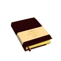 Канц-Эксмо Ежедневник недатированный "Grand croco", А6, 152 листа, цвет обложки бордо