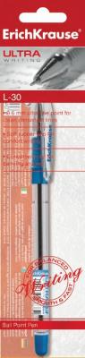 ErichKrause Ручка шариковая "ULTRA L-30", синяя, в полибеге