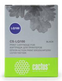 Cactus Картридж ленточный CS-LQ100 черный