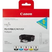 Canon Картридж струйный "PGI-9 PBK/C/M/Y/GY Multi Pack" (1034B013), 5 цветов (количество товаров в комплекте: 5)