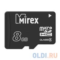 Mirex Флеш карта microSD 8GB microSDHC Class 4