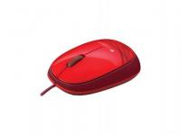 Logitech Мышь проводная M105  USB красный (910-003118)