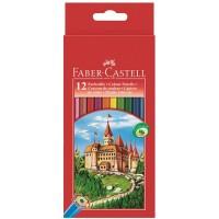 Faber-Castell Карандаши цветные "Замок", 12 цветов