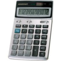 Assistant Калькулятор "AC-2320", 12 разрядов, серебристый, 152х120х39 мм