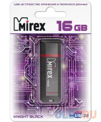 Mirex Флеш накопитель 16GB Knight, USB 2.0, Черный