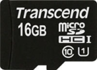 Transcend 16 GB MicroSDHC class 10 TS 16 GUSDCU1 Premium UHS-1