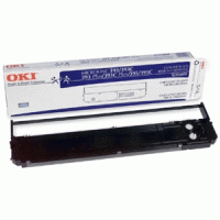 OKI 01109102 Black Ribbon Cartridge