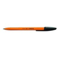 Index Ручка шариковая "I-NOTE", пластиковый желтый корпус, 0,5 мм, черная