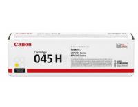 Canon Картридж лазерный 045 H Y желтый для 1243C002