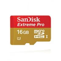 Sandisk MicroSDHC 16GB Class 10 Extreme Pro