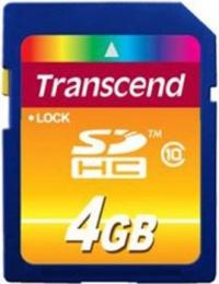 Transcend SDHC 4Gb class 10