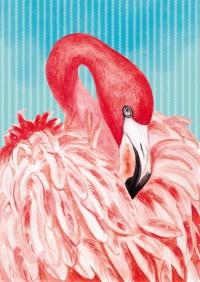 MILAND Обложка на пропуск "Нежный фламинго"