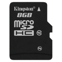 Kingston Micro SecureDigital 8Gb  SDHC class 10 (SDC10/8GBSP)