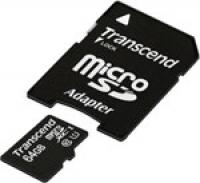 Transcend MicroSDHC 64 GB Class 10 UHS-1 (TS 64 GUSDU1)