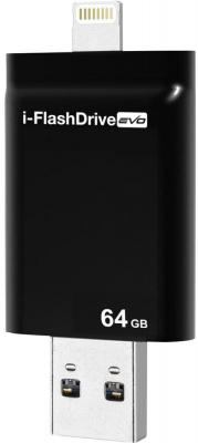 PhotoFast i-Flashdrive EVO 64Гб (черный)