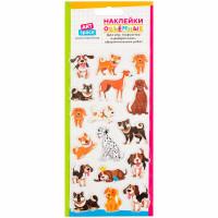 Artspace Комплект объемных наклеек "Собаки", 10x19 см (5 упаковок в комплекте) (количество товаров в комплекте: 5)