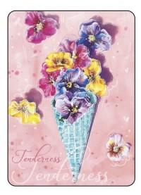 Феникс + Чехол-обложка для карточек &quot;Цветы&quot;