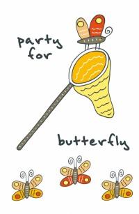 Блокнот для записей "Party for butterfly"