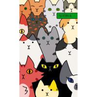 Канц-Эксмо Скетчбук "Собрание котов. Графика", А5+, 80 листов