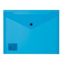 ATTACHE Папка конверт на кнопке, А5, 180 мкм, синий